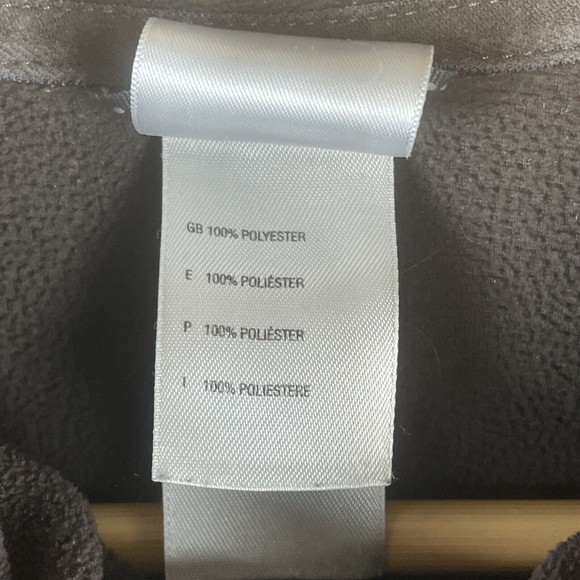 THE NORTH FACE Brown TKA100 Light Fleece Jacket Quarter Zip Front Mens Sz Large‎ - Picture 4 of 7